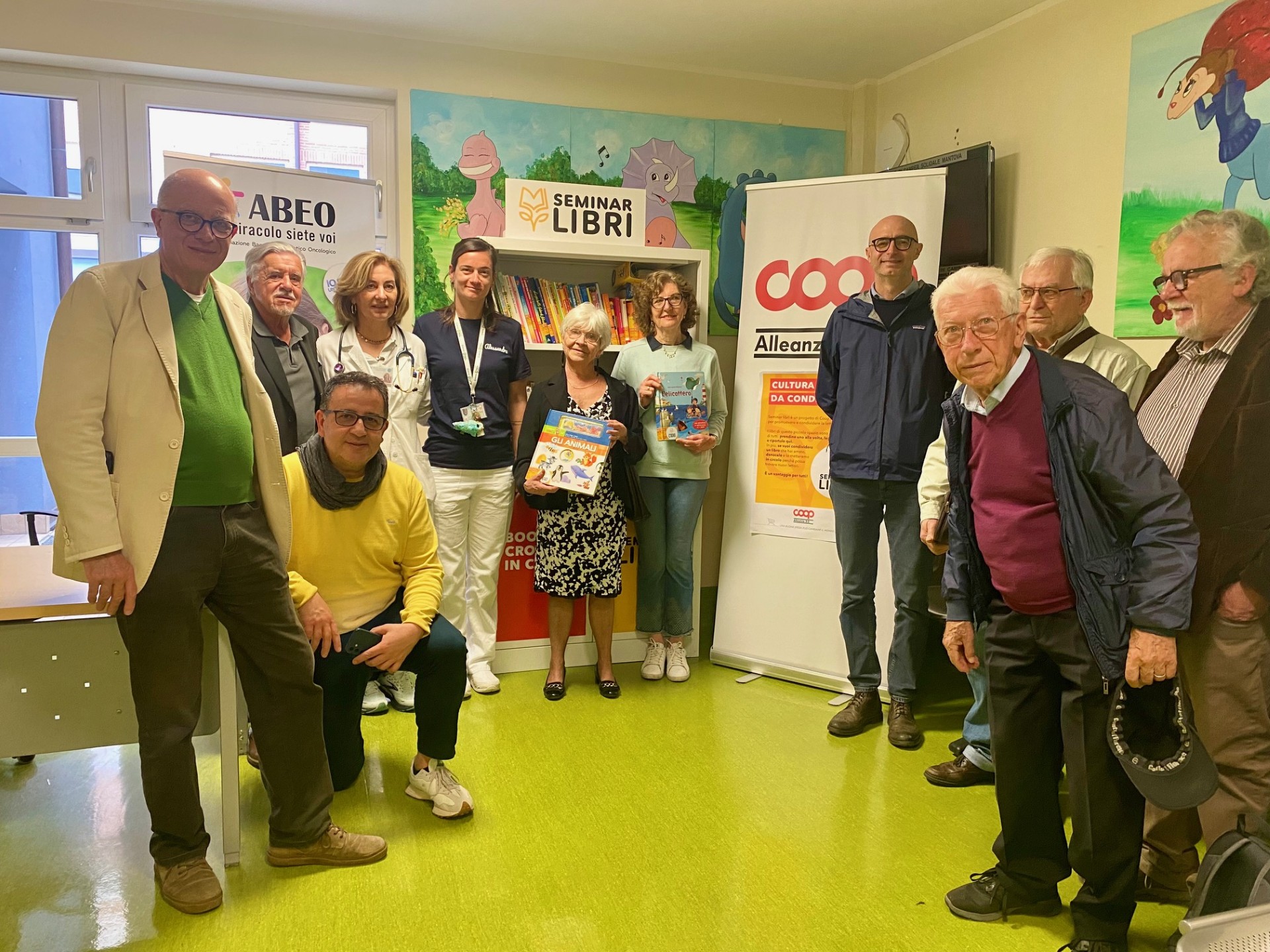 Seminar Libri arriva negli spazi ospedalieri di Mantova con Coop Alleanza 3.0 e Abeo Mantova