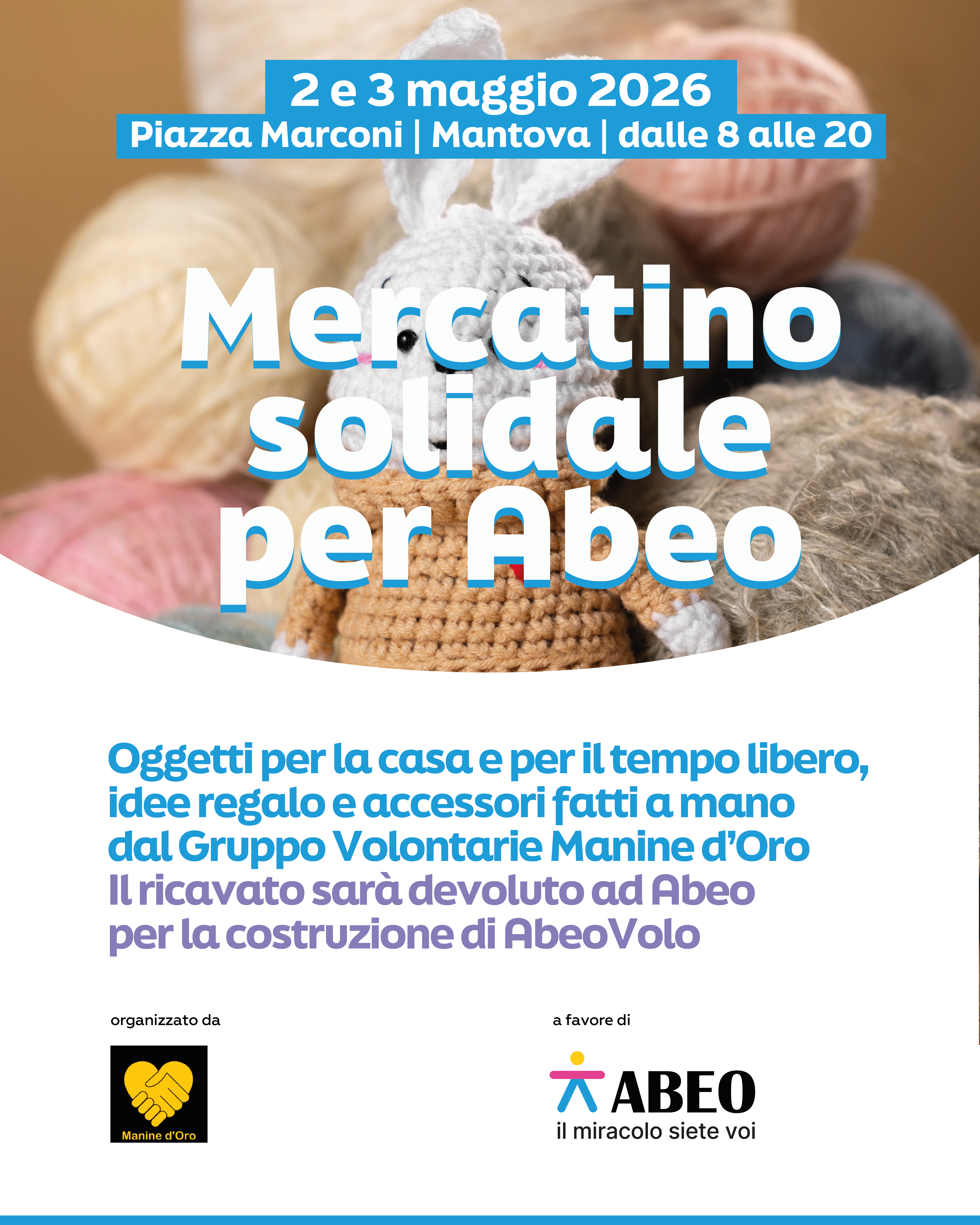 Mercatino Solidale per Abeo Volo